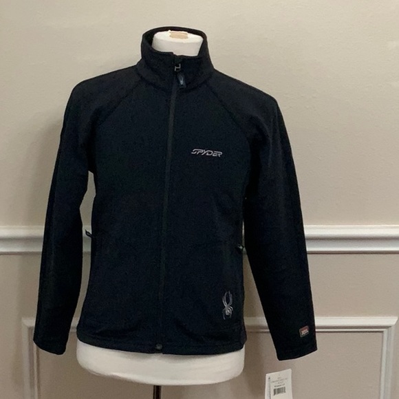 Spyder CORE SOFT SHELL JACKET - Black - Picture 1 of 15